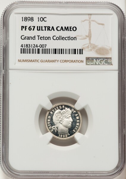 1898 10C, DC 67 NGC