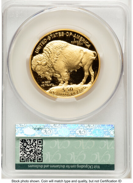 2006-W Proof Gold Buffalo 1 oz Non Designation 70 CACG