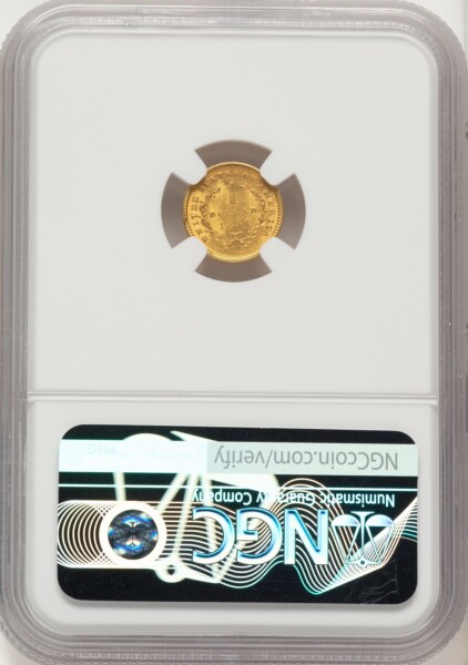 1851 G$1 64 NGC