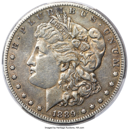 1889-CC S$1 PCGS Secure 40 PCGS