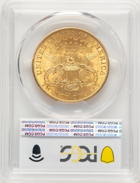 1904 $20 Liberty Blue Gradient 65 PCGS