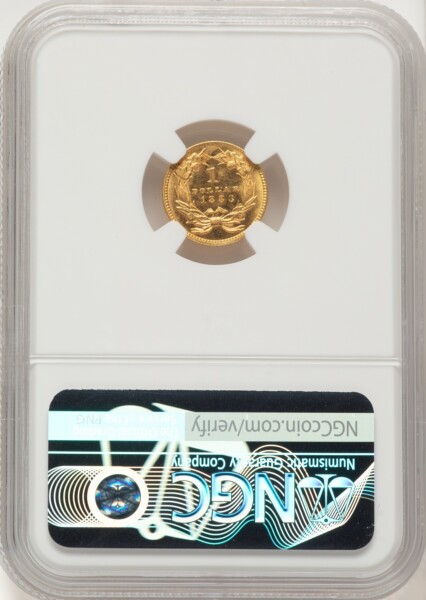 1883 G$1 CAC NGC Plus 65 NGC