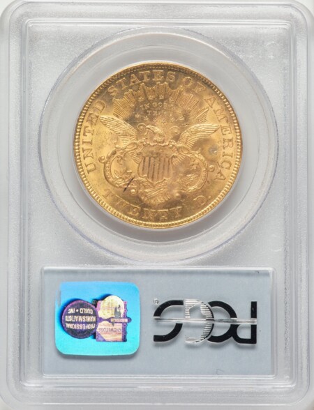 1876 $20 61 PCGS