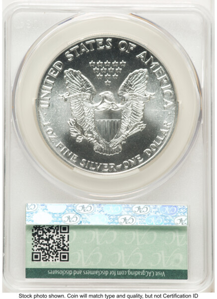 1988 Silver Eagle Ron Drzewucki 70 CACG