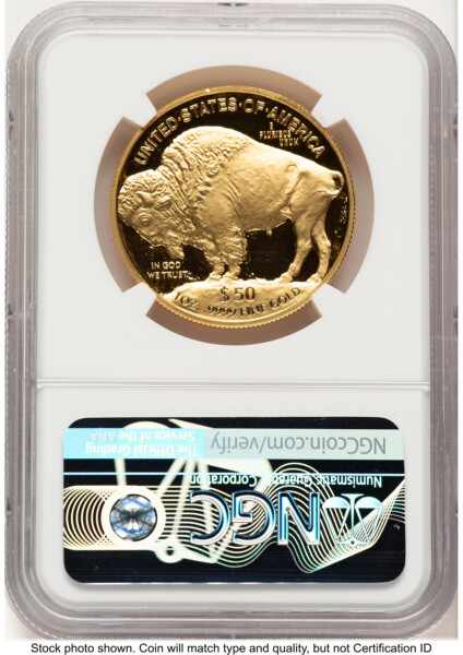 2024-W Proof Gold Buffalo 1 oz Brown Label 70 NGC