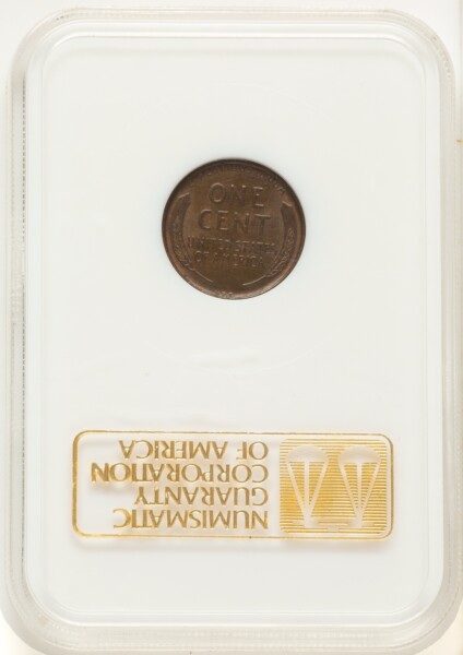 1909-S 1C VDB, BN CAC 64 NGC