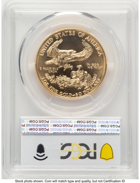 1994 Gold Eagle 1 oz Blue Gradient 70 PCGS