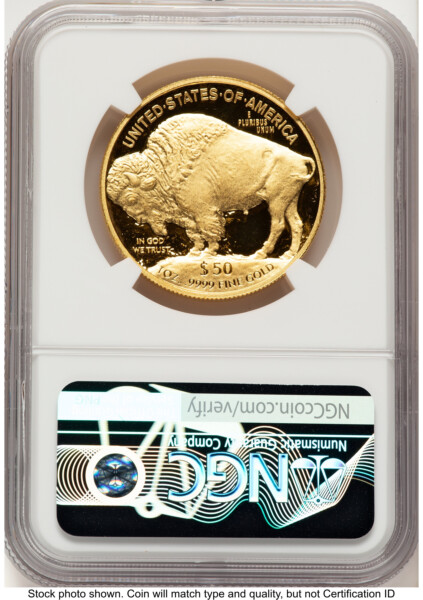 2016-W Proof Gold Buffalo 1 oz Brown Label 70 NGC