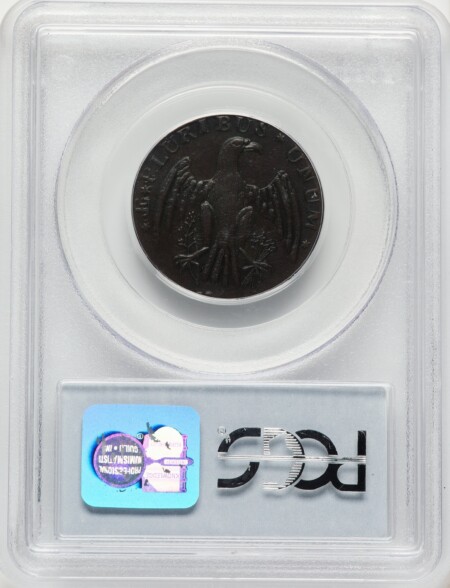 1787 Immunis Columbia Piece, Eagle Reverse, BN 62 PCGS