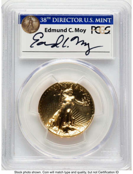 2009 G$20 Ultra High Relief, PL Ed Moy Swiss America Trading 70 PCGS