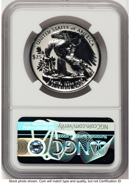 2022-W Palladium Eagle 1 oz, REV PR ER Premier Select Series 70 NGC