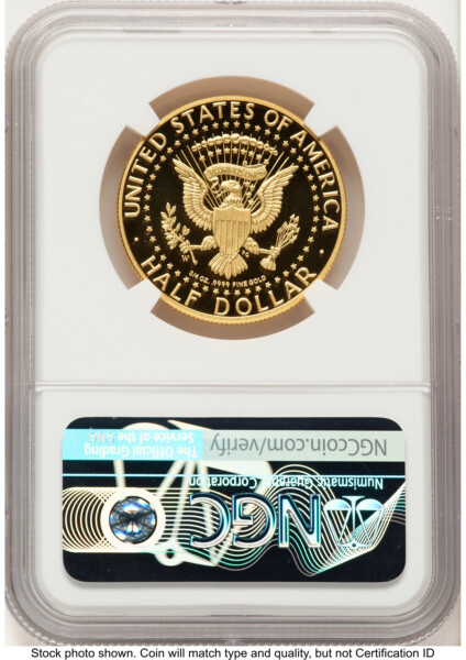 2014-W 50C Gold JFK 50th Anniversary FDI John Mercanti Denver 70 NGC