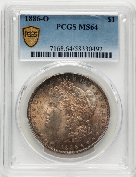 1886-O S$1 PCGS Secure 64 PCGS