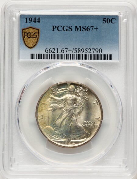 1944 50C PCGS Secure PCGS Plus 67 PCGS