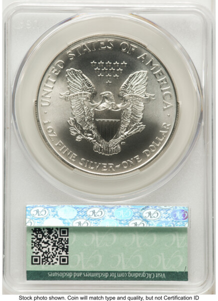 1998 Silver Eagle Ron Drzewucki 70 CACG