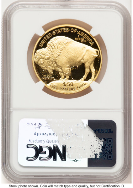2017-W Proof Gold Buffalo 1 oz Brown Label 70 NGC