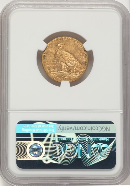1909 $5 NGC Plus 62 NGC