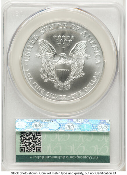 2001 Silver Eagle Ron Drzewucki 70 CACG