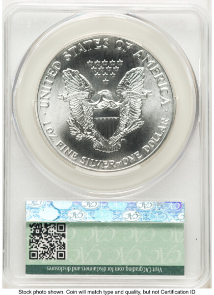 1989 Silver Eagle Ron Drzewucki 70 CACG
