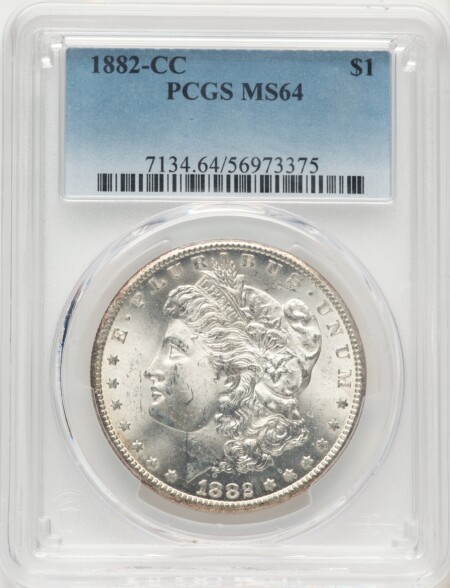 1882-CC S$1 64 PCGS