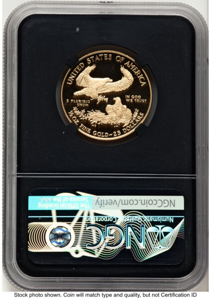 2019-W Proof Gold Eagle 1/2 oz FDI Ed Moy Washington DC Blk Core 70 NGC