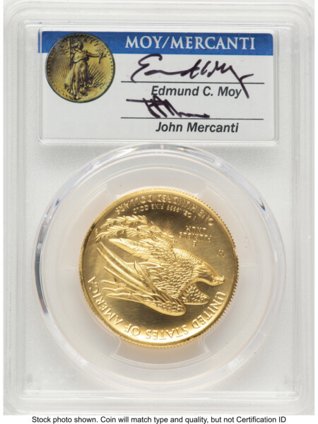 2015-W G$100 American Liberty High Relief FS Ed Moy/John Mercanti 70 PCGS