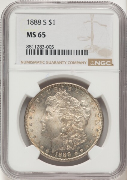 1888-S S$1 65 NGC
