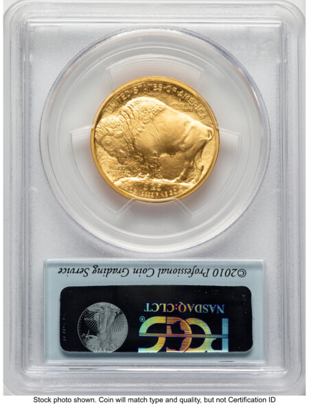 2008-W Burnished Gold Buffalo 1/2 oz Black Diamond Bison Label 70 PCGS