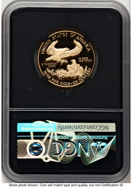 2021-W Type 1 Proof Gold Eagle 1/2 oz AR Ed Moy Mint Director's Series Blk Core 70 NGC