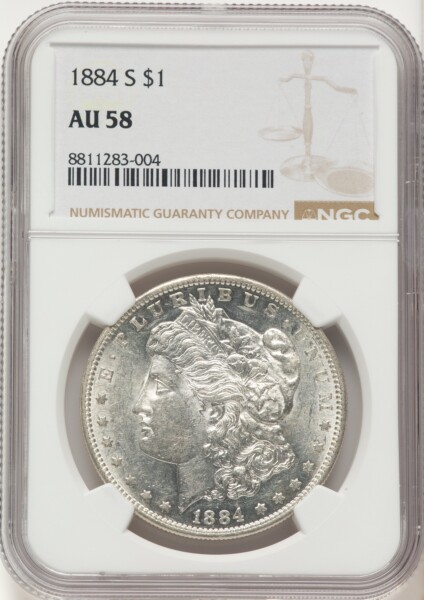 1884-S S$1 58 NGC