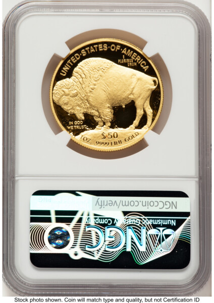 2013-W Proof Gold Buffalo 1 oz Brown Label 70 NGC