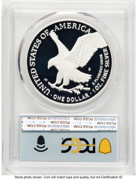 2025-S Proof Silver Eagle Privy U.S. Navy 250th Anniversary 1 oz FDI Flag 70 PCGS