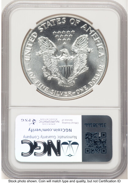 1987 Silver Eagle Mike Castle 70 NGC