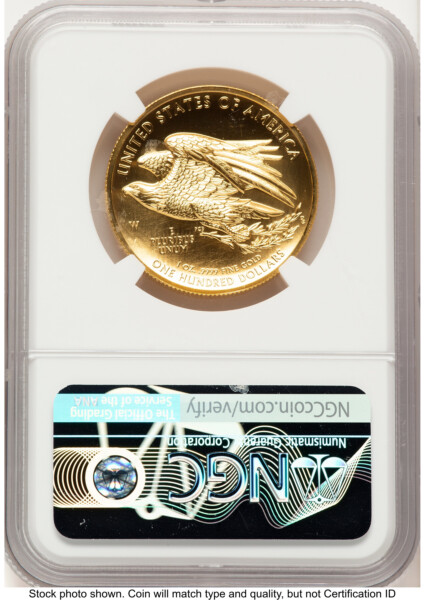 2015-W G$100 American Liberty High Relief Don Everhart 70 NGC