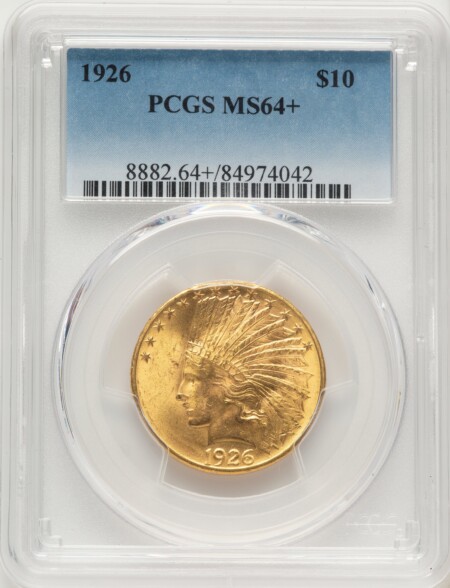 1926 $10 PCGS Plus 64 PCGS