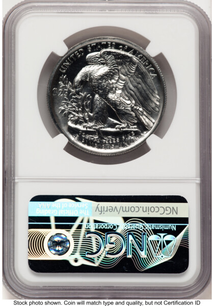 2021 Palladium Eagle 1 oz, MS FDI Adolph Weinman 70 NGC