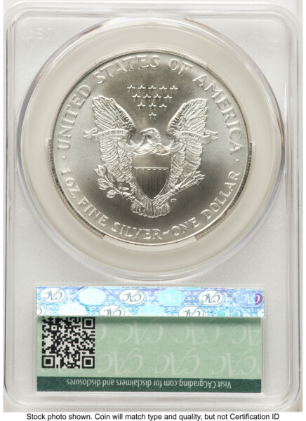 1995 Silver Eagle Ron Drzewucki 70 CACG