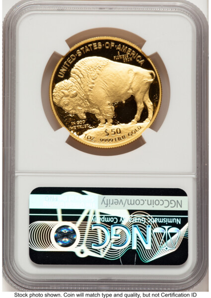 2015-W Proof Gold Buffalo 1 oz Brown Label 70 NGC