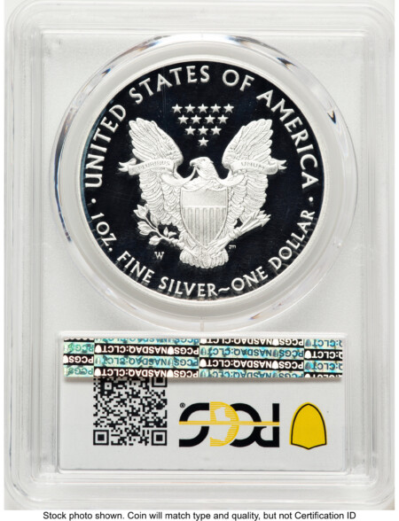 2017-W Proof Silver Eagle 1 oz US Mint Special Issue Struck at West Point 70 PCGS