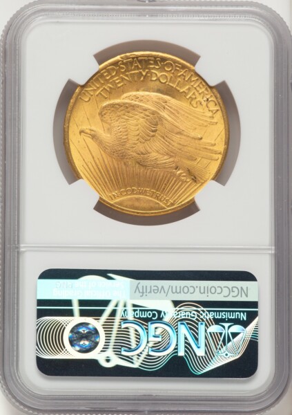 1924 $20 Saint NGC Plus 66 NGC