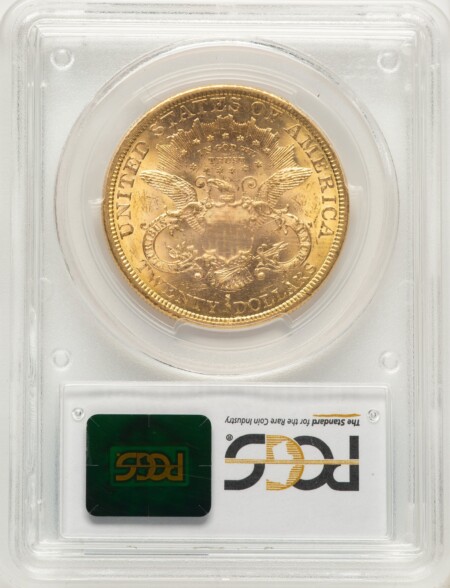 1878-S $20 Blue Gradient 61 PCGS