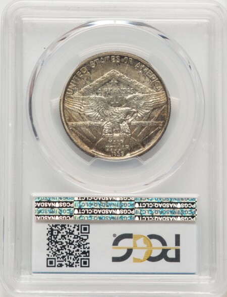 1939 50C Arkansas, MS CAC PCGS Secure 66 PCGS