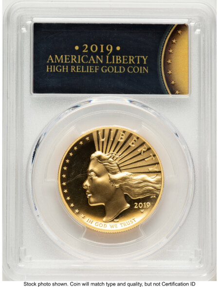 2019-W G$100 American Liberty High Relief, Enhanced, PL  FS 2019 HR Label 70 PCGS