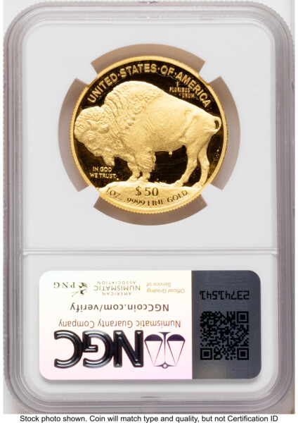 2013-W Proof Gold Buffalo 1 oz Ed Moy 70 NGC