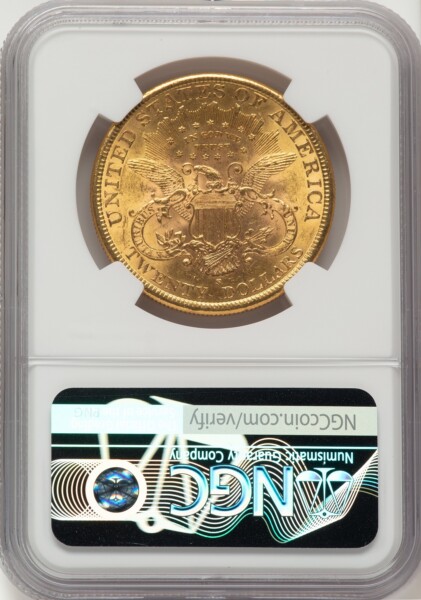 1898-S $20 62 NGC