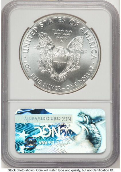 2017 Silver Eagle FDI Ed Moy 70 NGC