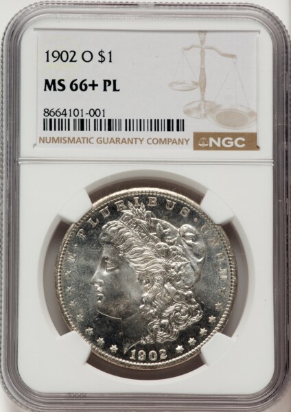 1902-O S$1, PL NGC Plus 66 NGC