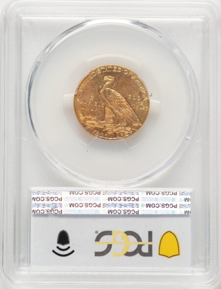 1908-D $5 PCGS Secure PCGS Plus 64 PCGS