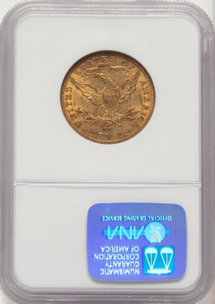 1892-CC $10 58 NGC