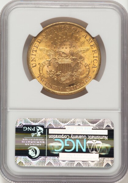 1899 $20 63 NGC
